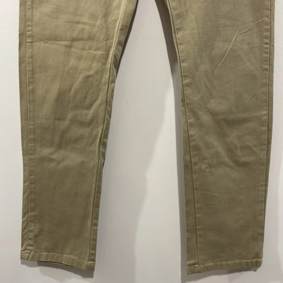 NWT Across The Pond ATP Signature Line Slim Fit Stretch Chino Tan 29x30 - Picture 3 of 16